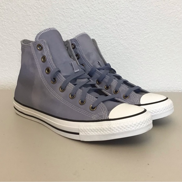 Converse NWOT 11.5 Men’s / 13.5 Women’s Chuck Taylor All Star Hi Blue Sneakers - Picture 2 of 14